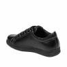 Svarta kardborresneakers för tonåringar 369sc