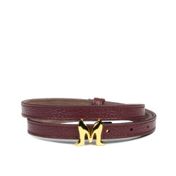 Dambälte 42cm burgundy