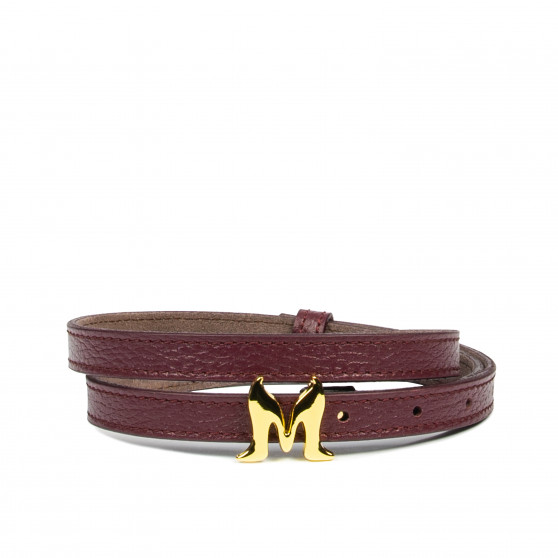 Dambälte 42cm burgundy