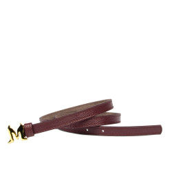 Dambälte 42cm burgundy