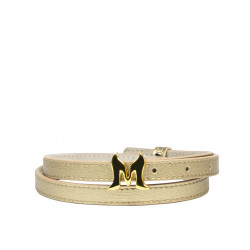 Damklocka 42cm guld