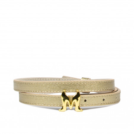 Damklocka 42cm guld