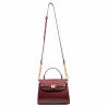 Axelväska för damer 033g burgundy