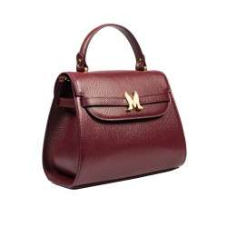 Axelväska för damer 033g burgundy