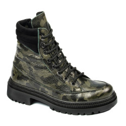 Damskor 3362 kaki camo