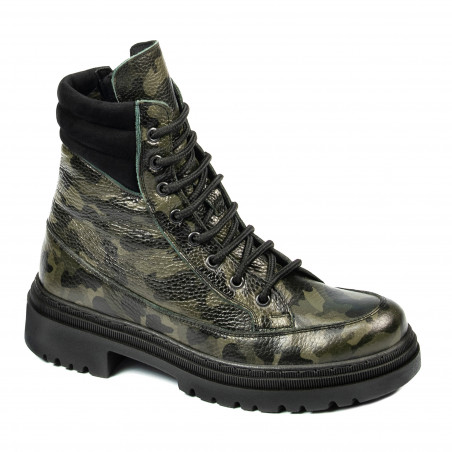 Damskor 3362 kaki camo