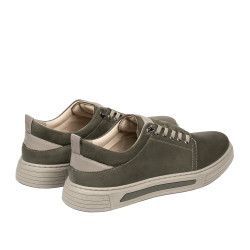 Casual herrskor 982 buffel kaki kombinerad