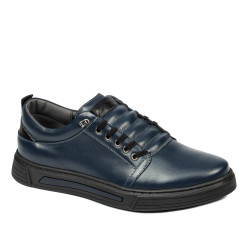 Herrskor casual 982 indigo kombinerad
