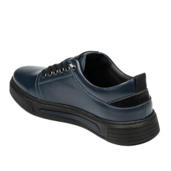 Herrskor casual 982 indigo kombinerad