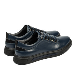 Herrskor casual 982 indigo kombinerad