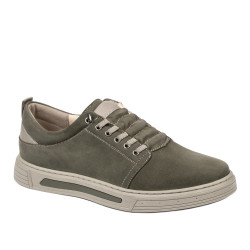 Casual herrskor 982 buffel kaki kombinerad