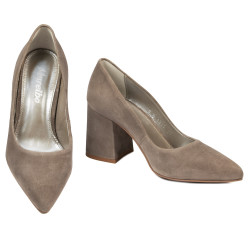 Eleganta damskor 1315 sand mocka