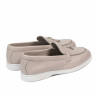 Damskor moccasin 6082 vit porslin