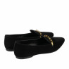 Dam ballerinas 1327 svart velour