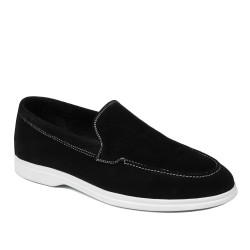 Moccasins herr 980 svart mocka