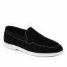 Moccasins herr 980 svart mocka