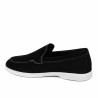 Moccasins herr 980 svart mocka