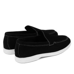 Moccasins herr 980 svart mocka