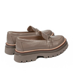 Casual damskor 6086 cappuccino