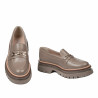 Casual damskor 6086 cappuccino