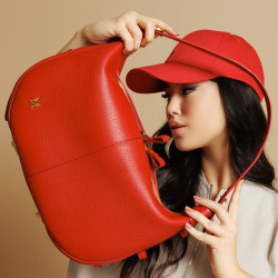 Damhandväska 038g röd kaviar lifestyle