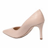 Eleganta damskor 1325 krokodil beige