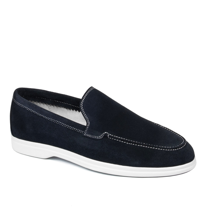 Herrmoccasiner 980 indigo velur