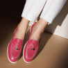 Damskor mokasiner 6082 biz fuchsia lifestyle