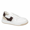 Dam sneakers 6088 vit+beige