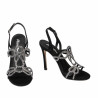 Dam sandaler 1317 svart mocka