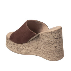 Dam sandaler 5113 brun bufo