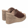 Dam sandaler 5113 brun bufo