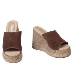 Dam sandaler 5113 brun bufo