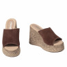 Dam sandaler 5113 brun bufo