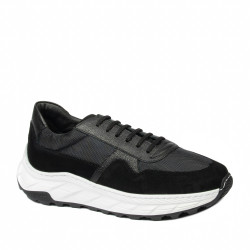 Svarta kombinerade herrskor 986 casual/sport