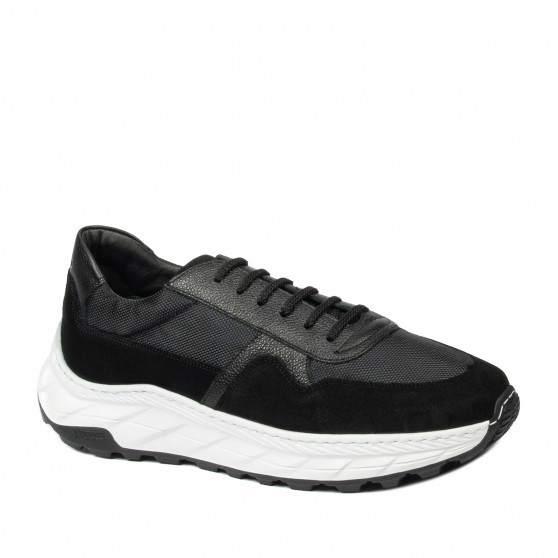 Svarta kombinerade herrskor 986 casual/sport