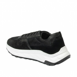 Svarta kombinerade herrskor 986 casual/sport