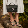 Dam sandaler 1317 svart mocka lifestyle