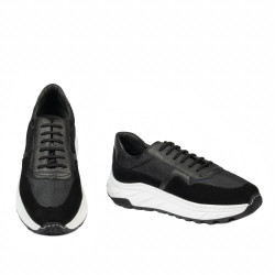 Svarta kombinerade herrskor 986 casual/sport