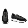 Svarta kombinerade herrskor 986 casual/sport