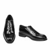 Eleganta herrskor 985 svart florantic
