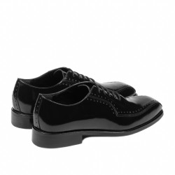 Eleganta herrskor 985 svart florantic