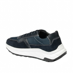 Herrskor casual/sport 986 indigo kombinerad