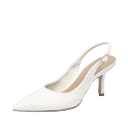 Dam sandaler 1353 vit satin