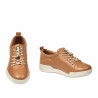 Damsneakers 6091 brun