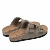Damsandaler 5117 nubuck sand
