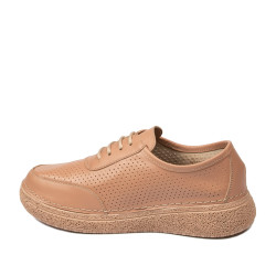 Damskor mocassiner 6090 kamel