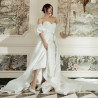 Damsandaler 1352 vit satin lifestyle