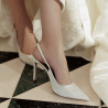 Damsandaler 1352 vit satin lifestyle