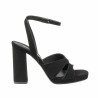 Damsandaler 1347 svart mocka